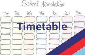 Timetable